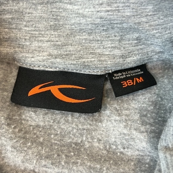 KJUS Ladies Trace Halfzip Midlayer - Size 38 Medium - Grey Melange - Picture 4 of 9